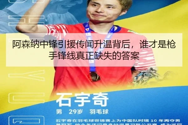 阿森纳中锋引援传闻升温背后，谁才是枪手锋线真正缺失的答案（CCTV）